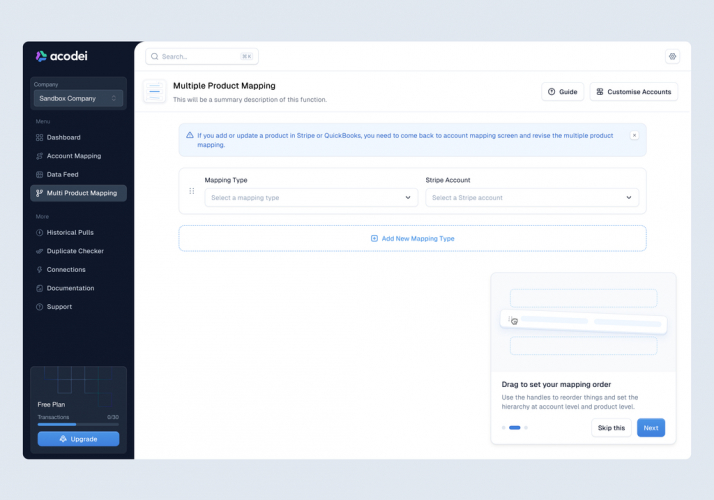 A complete transformation of Acodei’s interface design and user experience screenshot 3