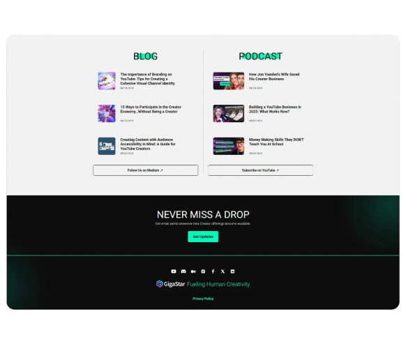 Gigastar screenshot 1