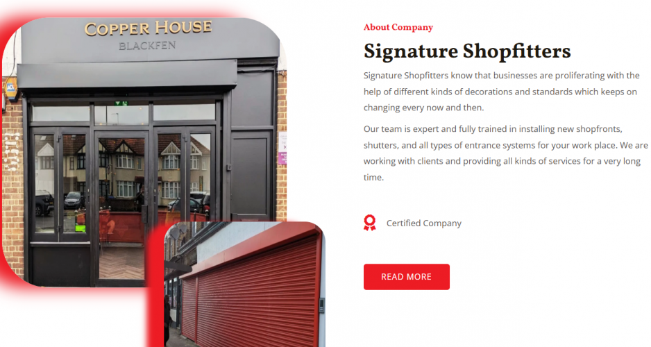 Signature Shopfitters screenshot 1