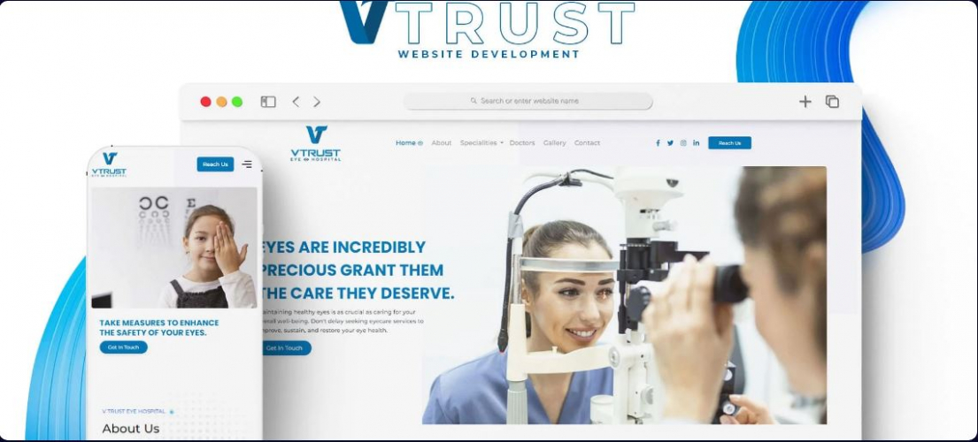 V Trust Eye Hospital screenshot 1