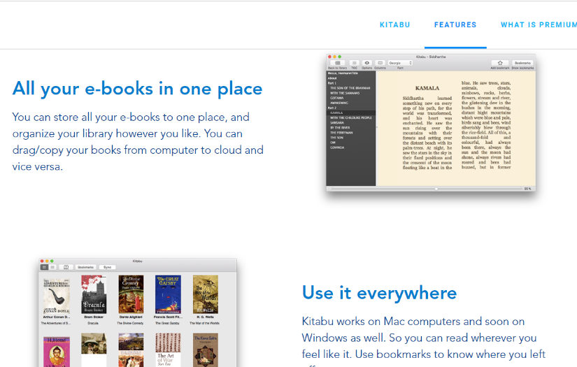 Kitabu - eBook Reader And Cloud Library screenshot 1