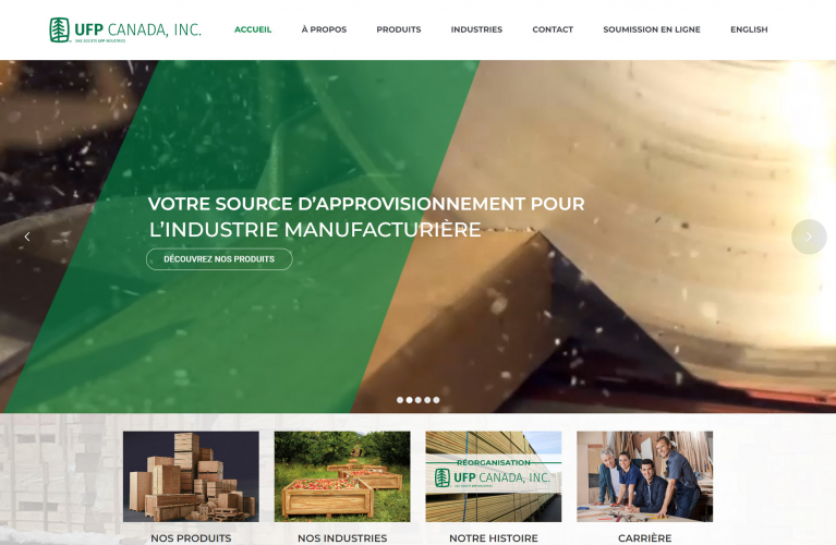 UFP Canada screenshot 1