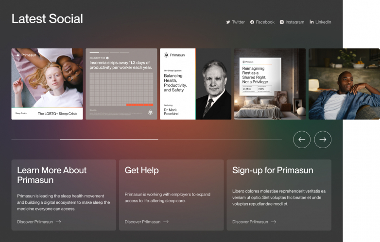 Primasun: Redefining Sleep Health with a Scalable Digital Platform screenshot 1