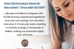 How Kovasys Saved its Recruiters’ Time with RChilli?
