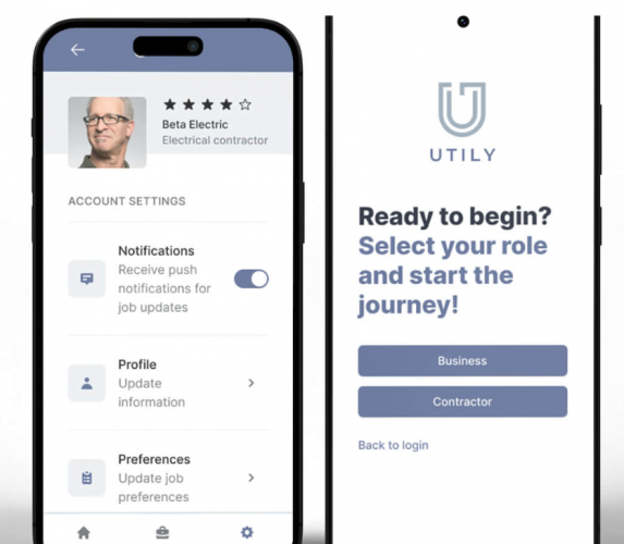 Utily: Transforming the Electrician Job Market screenshot 1