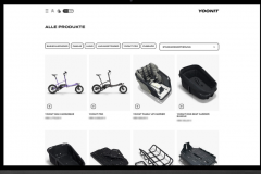 Tailored e-commerce platform for YOONIT Bikes