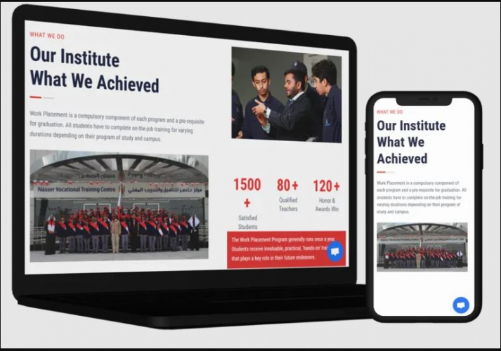 Transforming Education with NCST’s Modern College & School Website screenshot 1