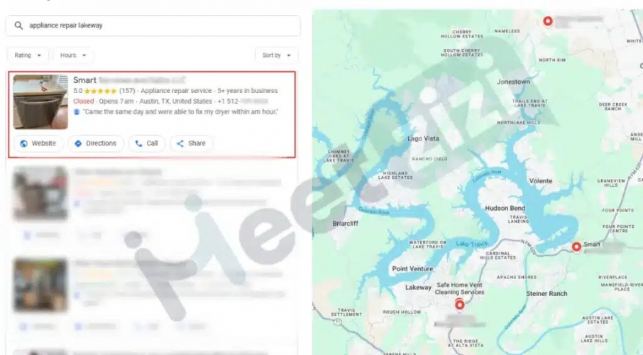 How Local SEO and Web Design Helped an Appliance Repair Company in Austin, TX Increase Revenue by 30% screenshot 2