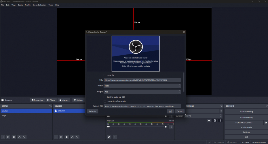 Streamfog screenshot 1