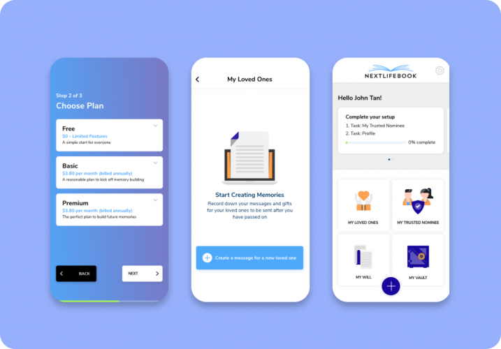 NEXTLIFEBOOK screenshot 1