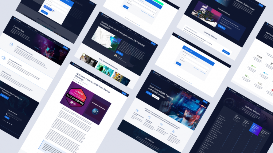 iQ3Connect's user-centric website transformation screenshot 2