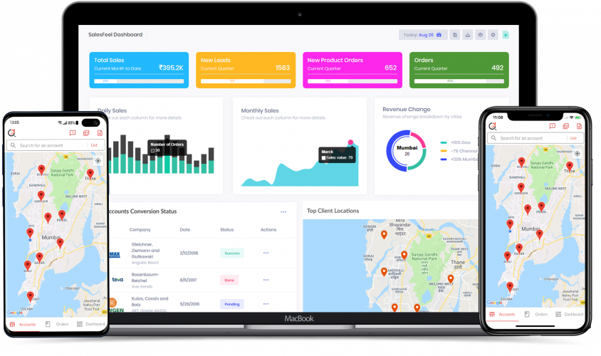 Salesfeel screenshot 1