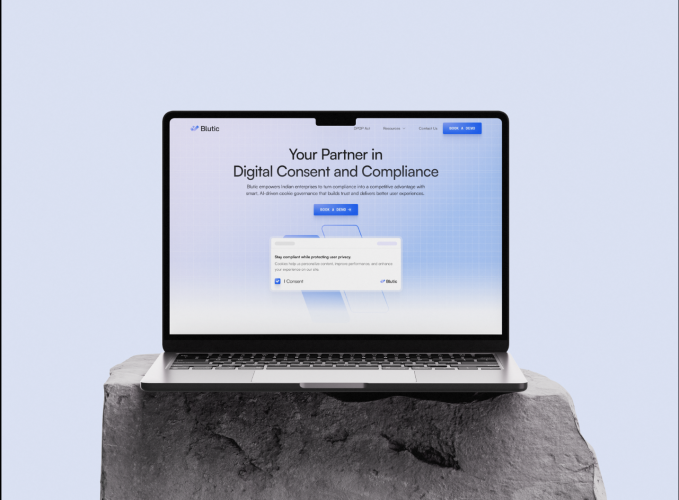 Blutic | Privacy Compliance | Webflow screenshot 1