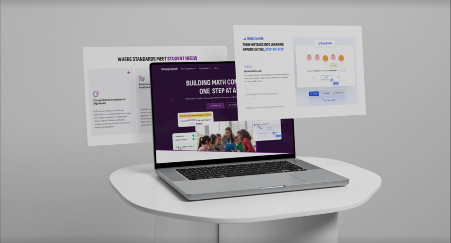 VoyageMath | Ed-tech | Webflow screenshot 1