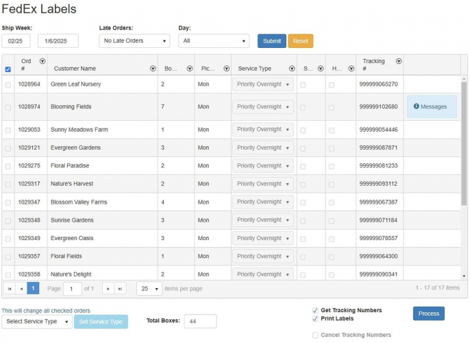 Millstadt Young Plants Custom Greenhouse Management System / ERP screenshot 4