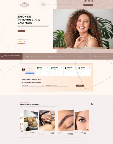 Proiect "Cosmetica Monica" screenshot 1