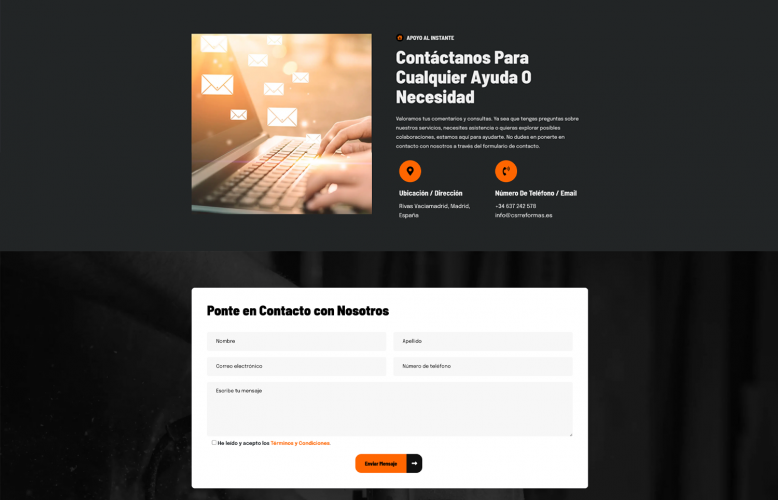 Proiect "CSR Reformas" screenshot 3