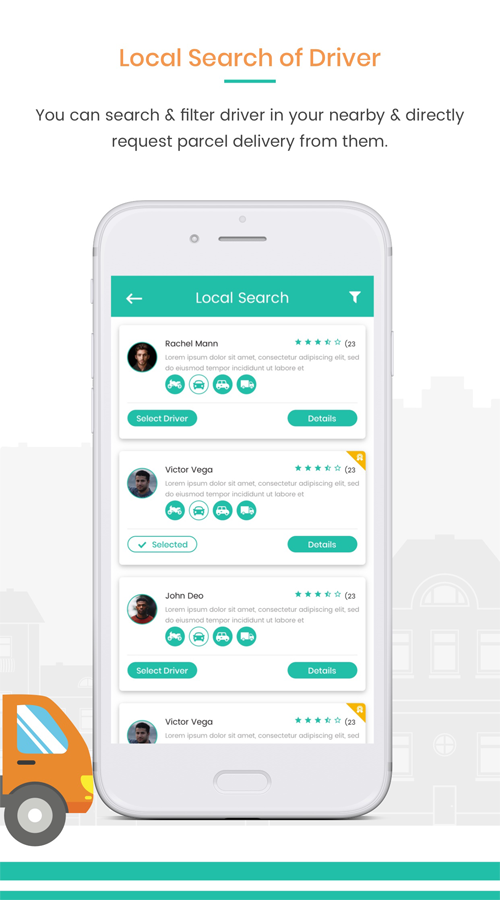 HATCH - Packages Delivery App screenshot 2