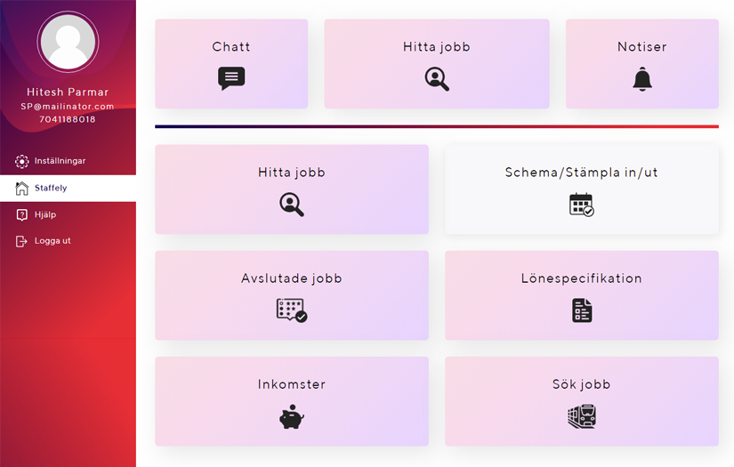 Staffely - On Demand Staff Service screenshot 5
