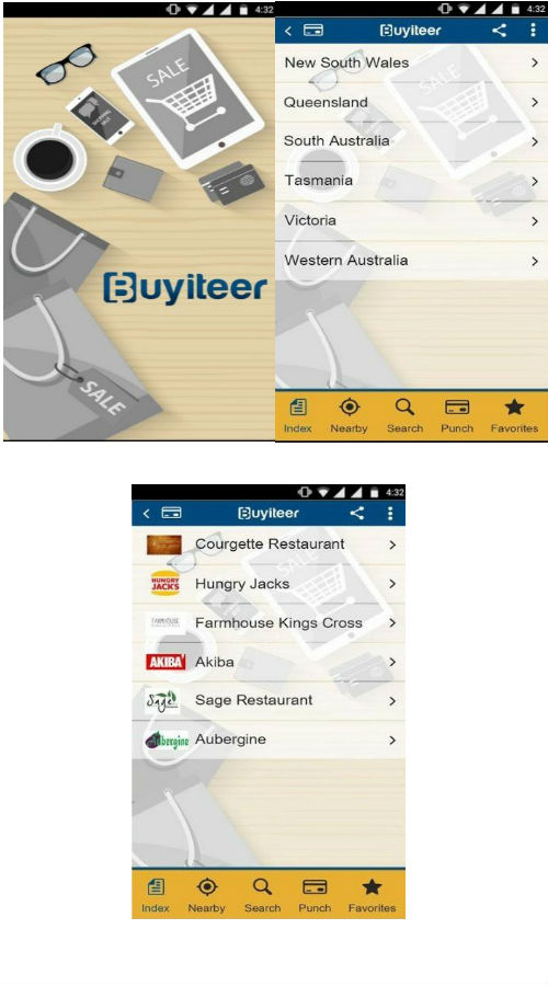 Buyiteer - An Android App screenshot 1