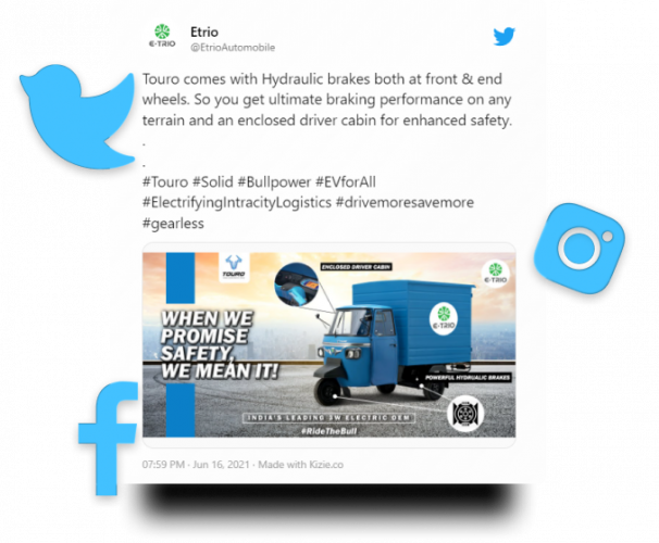 Etrio - Launching India’s first E-LCV screenshot 2