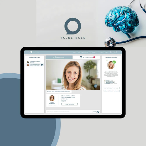 Online Therapy Platform for Secure and Accessible Mental Health Care screenshot 1