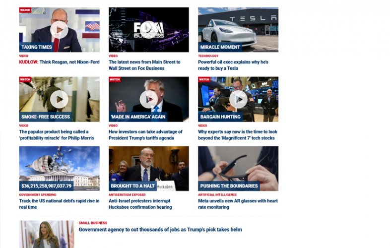 Fox Business screenshot 1