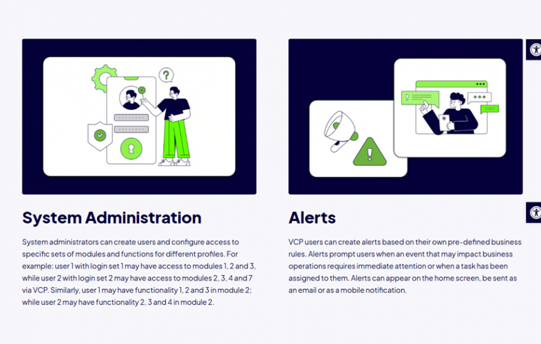Vision Central Portal screenshot 1