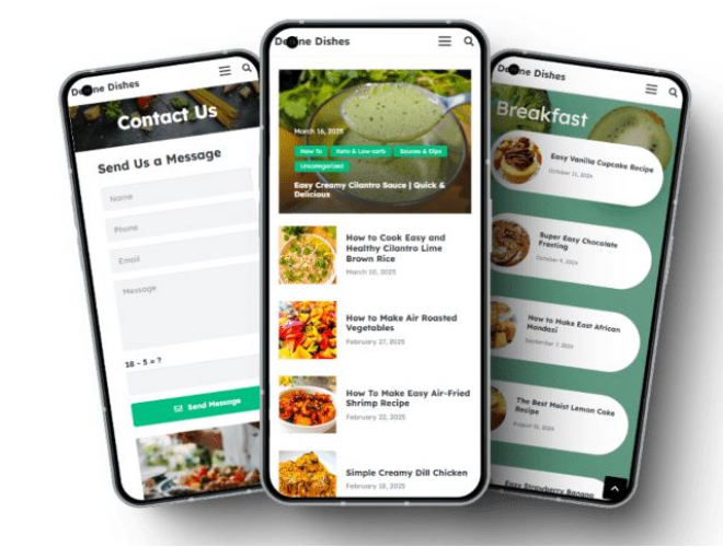 Devine Dishes screenshot 1