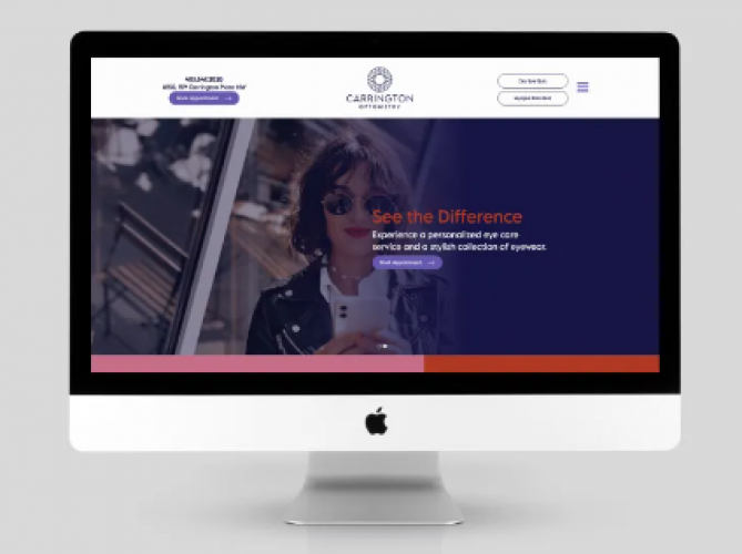 Carrington Optometry screenshot 1