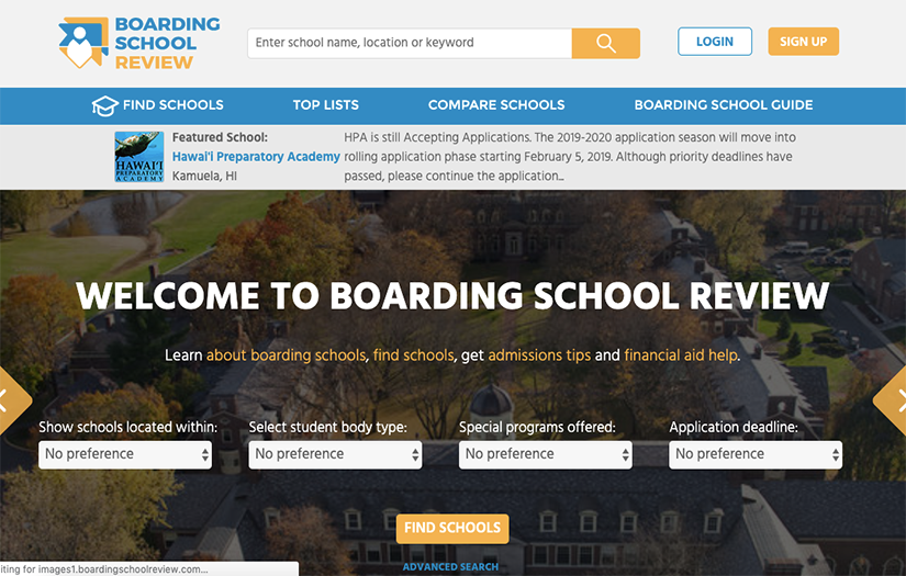 PPC Campaign - Boarding School Review screenshot 1