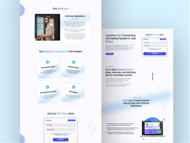 Landing Pages Designing and Development of Koast.ai screenshot 2