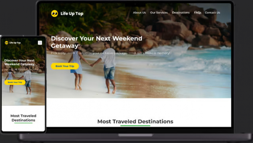 Personalized Tourism Packages: Easy Customization, Memorable Experiences screenshot 1