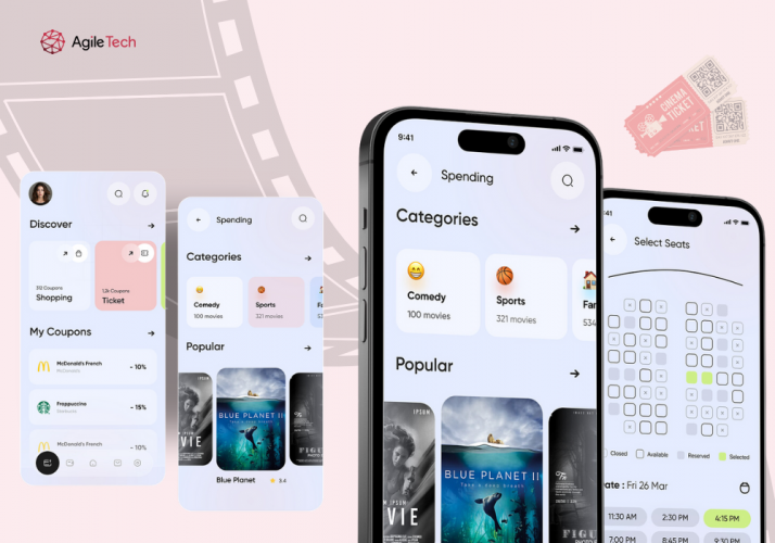 Effortless Movie Ticket Booking: A Customized Solution for Cross-border Movie Theater Chain screenshot 1