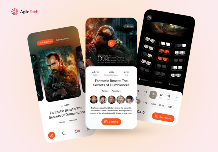 Effortless Movie Ticket Booking: A Customized Solution for Cross-border Movie Theater Chain screenshot 3