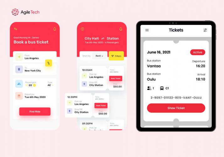 Bus Agency Empowering Transportation with an Integrated Bus Ticket Booking App screenshot 2