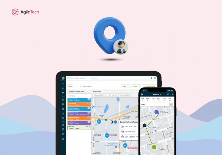 Logistic Company Leveraging GPS Location Tracking App For Improved Project Management screenshot 1