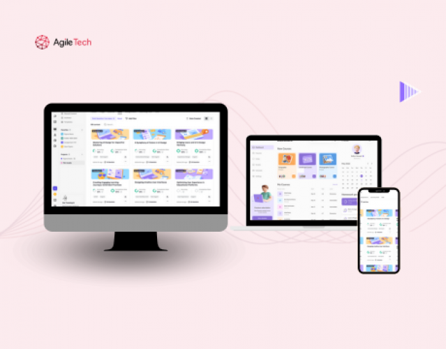 Developing a Comprehensive Learning Management System screenshot 1