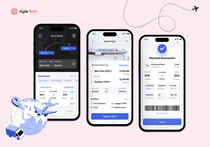 Development of a Major Airline’s Flight Booking App for Enhanced Customer Experience screenshot 3