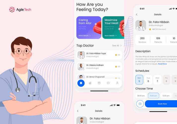 Boost Engagement by 85% with a Secure, Fast, and Reliable Doctor Appointment App screenshot 1