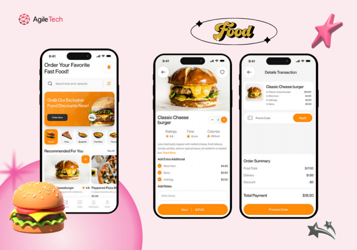 User Retention Surges by 75% in Innovative On-Demand Food Delivery App screenshot 3