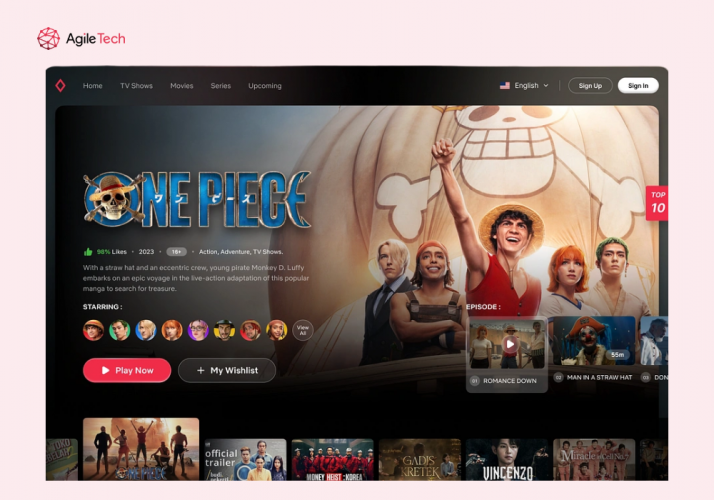 Revolutionizing Online Streaming Platform for 1 Million+ Users with Seamless Design and Integration screenshot 2