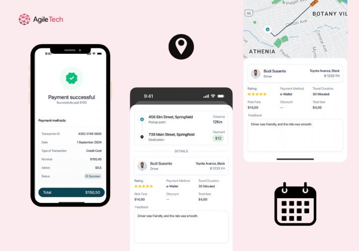 40% Increase in Bookings with a Revolutionary Ride-Hailing App for a Transportation Startup screenshot 1