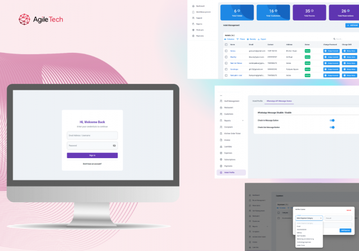 Achieving an 80% Reservation Efficiency Boost with the Ultimate Website for Hotel Booking CRM Solution screenshot 1
