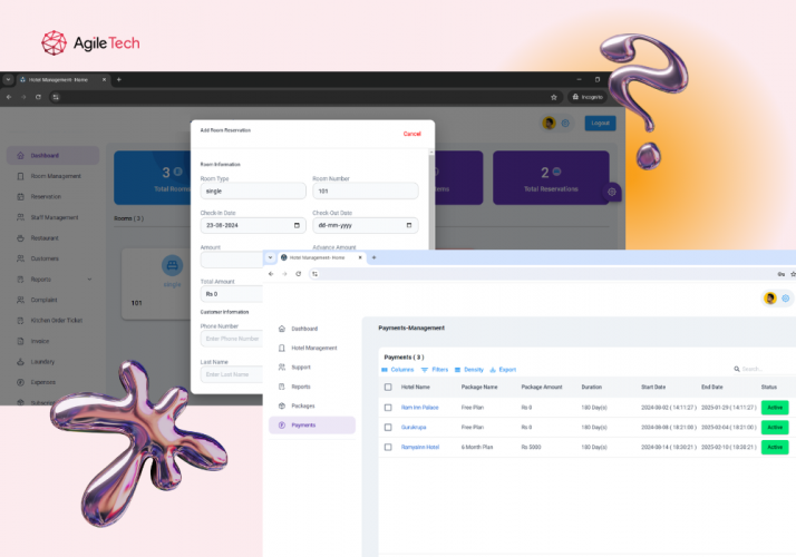 Achieving an 80% Reservation Efficiency Boost with the Ultimate Website for Hotel Booking CRM Solution screenshot 2