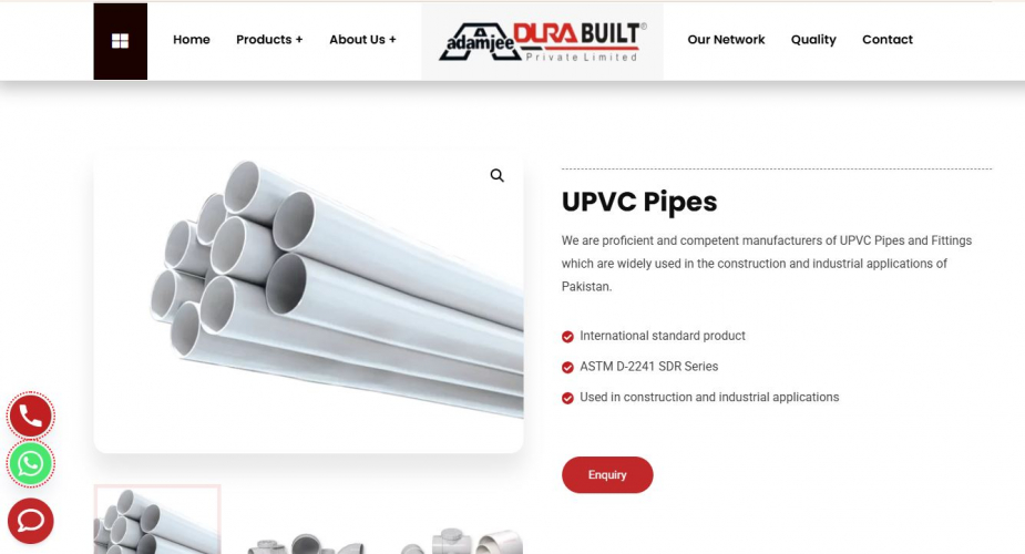 Adamjee DuraBuilt Pvt. Ltd screenshot 2