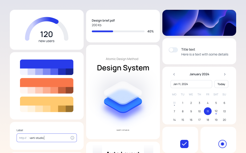 Design System : UI/UX Design | Design Library screenshot 4