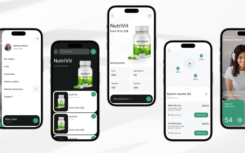 HealHub : UX/UI Design | Healthcare App Design screenshot 4