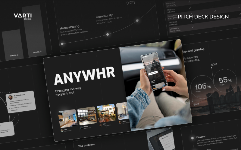 Pitch Deck Design Portfolio : Graphic Design | Branding screenshot 4