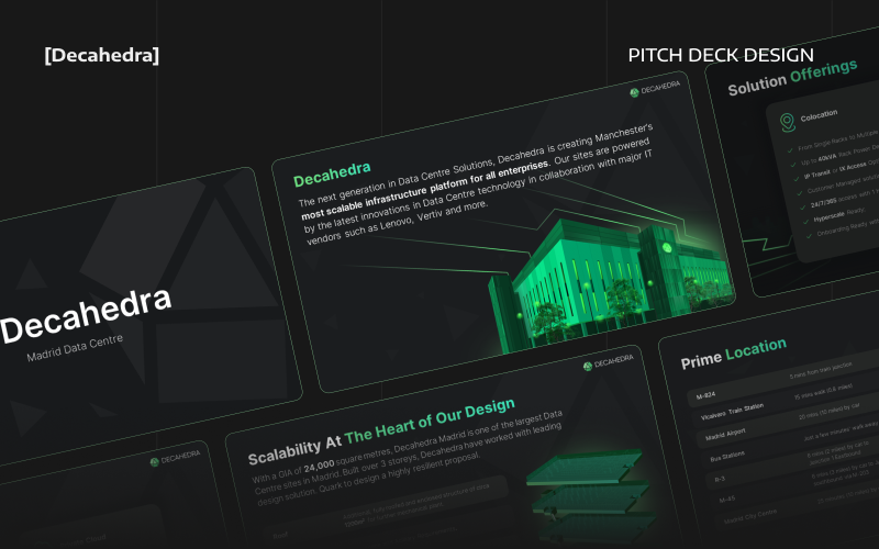 Pitch Deck Design Portfolio : Graphic Design | Branding screenshot 5